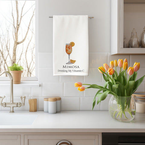 Mimosa Tea Towels