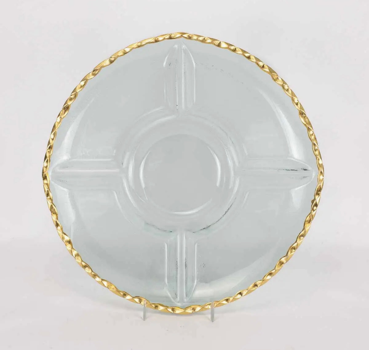 Cordova Chip and Dip Round Serving Tray