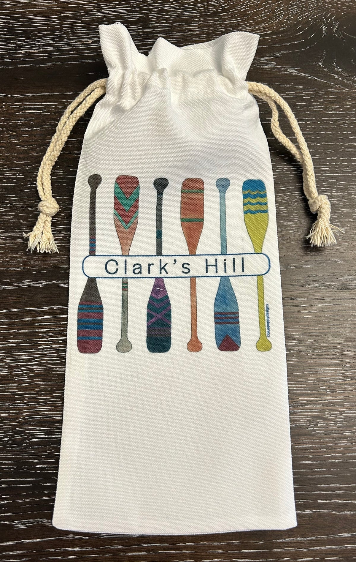 Wine bottle gift bag Clarks Hill Lake
