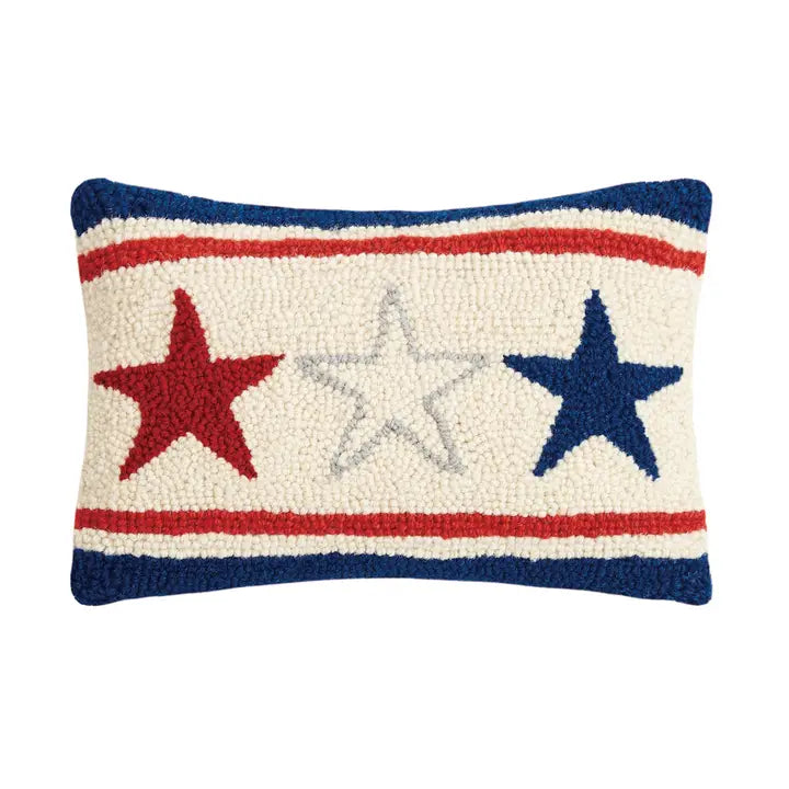 Americana Stars USA Hook Pillow