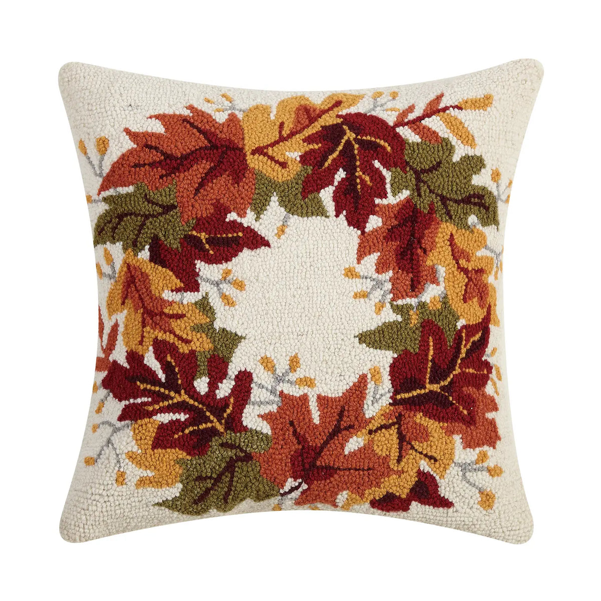 Fall Wreath Hook Pillow
