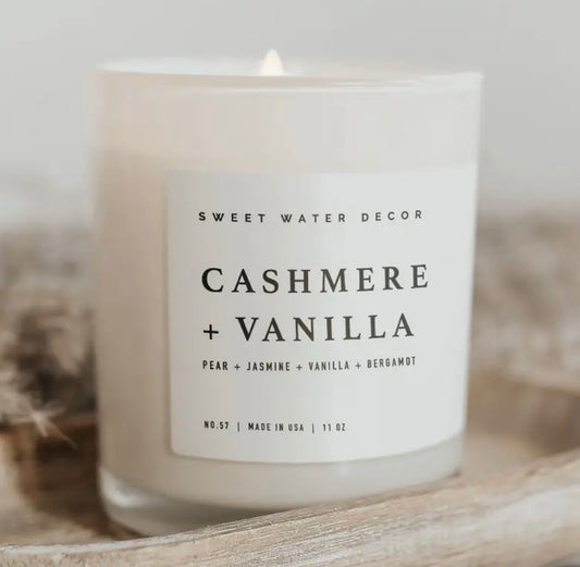 Cashmere Vanilla Soy Candle