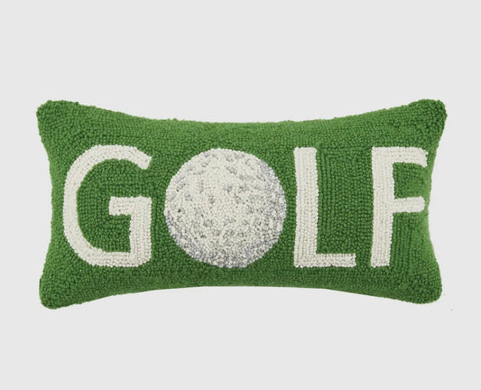Golf with Ball Icon Hook Pillow