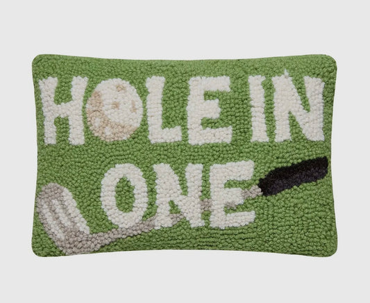 Hole in One Hook Pillow