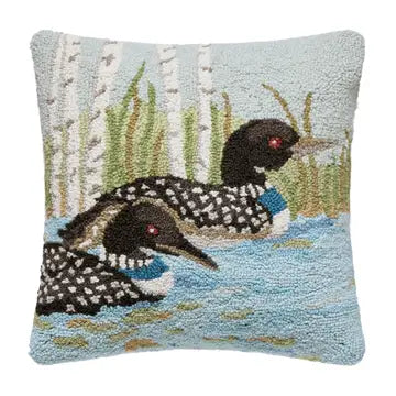 Loon Lake Hook Pillow
