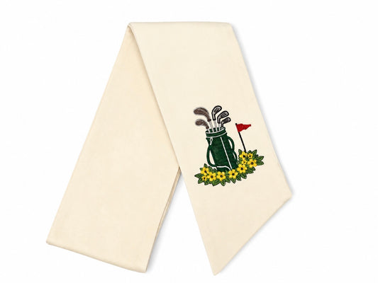 Golf Bag Wreath Sash