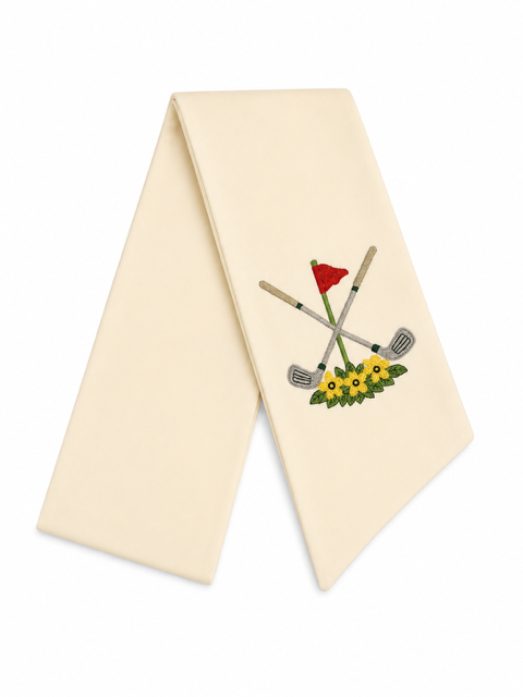 Golf Tees Wreath Sash