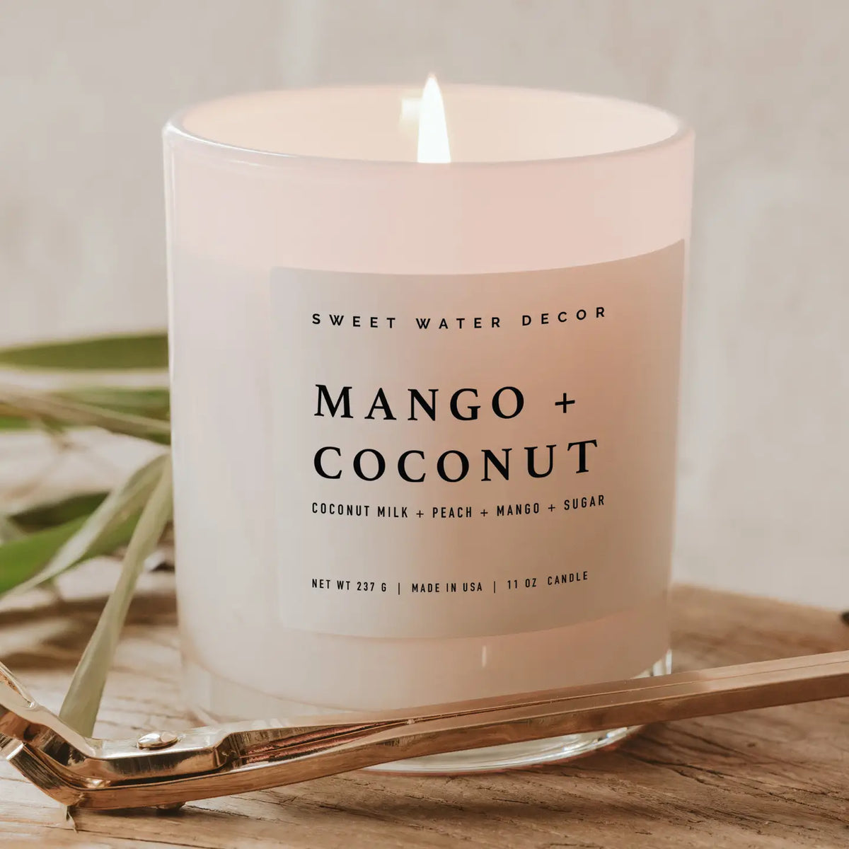 Mango and Coconut Candle