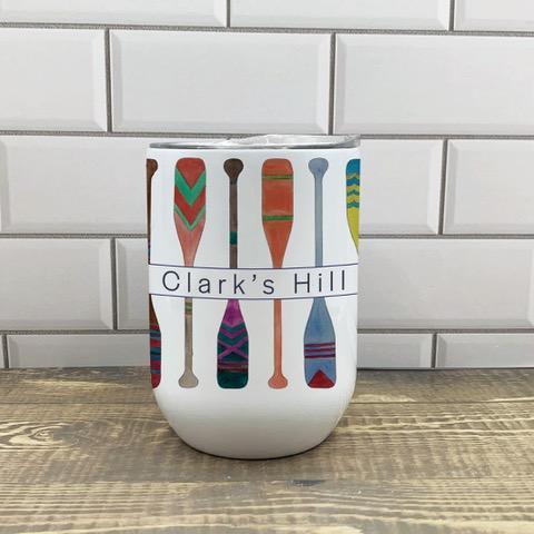 Clarks Hill Lake tumbler